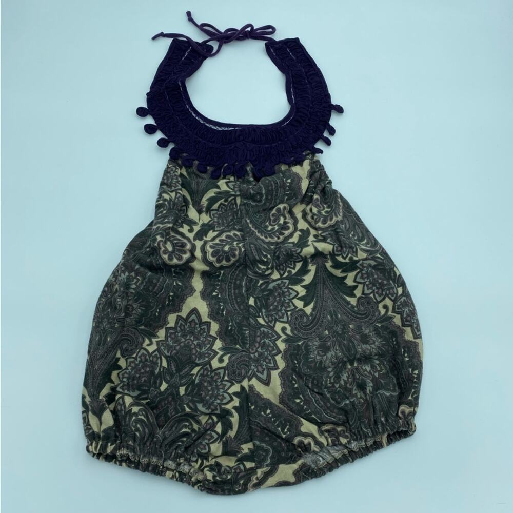 Brass Razoo Purple Romper 4t